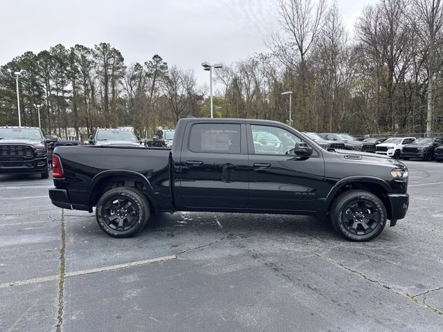 2026 Diamond Black Crystal Pearlcoat Ram 1500 Big Horn 4X4 Truck