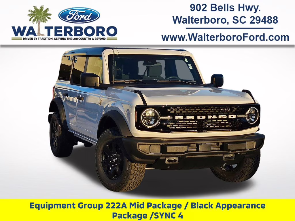 2025 Oxford White Ford Bronco Big Bend 4X4 SUV