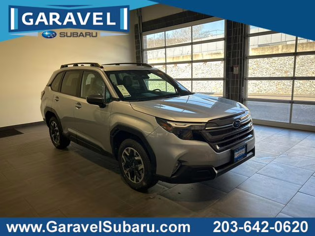 2026 Ice Silver Metallic Subaru Forester Premium AWD SUV