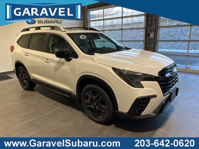2026 Crystal White Pearl Subaru Ascent Onyx Edition Touring AWD SUV