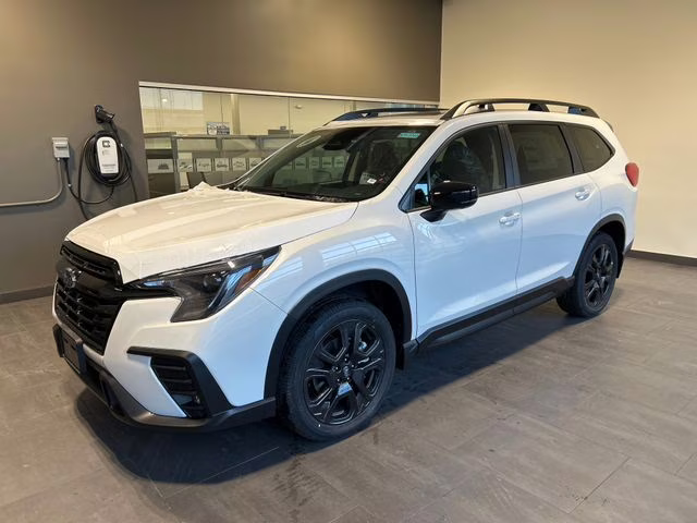 2026 Crystal White Pearl Subaru Ascent Onyx Edition Touring AWD SUV