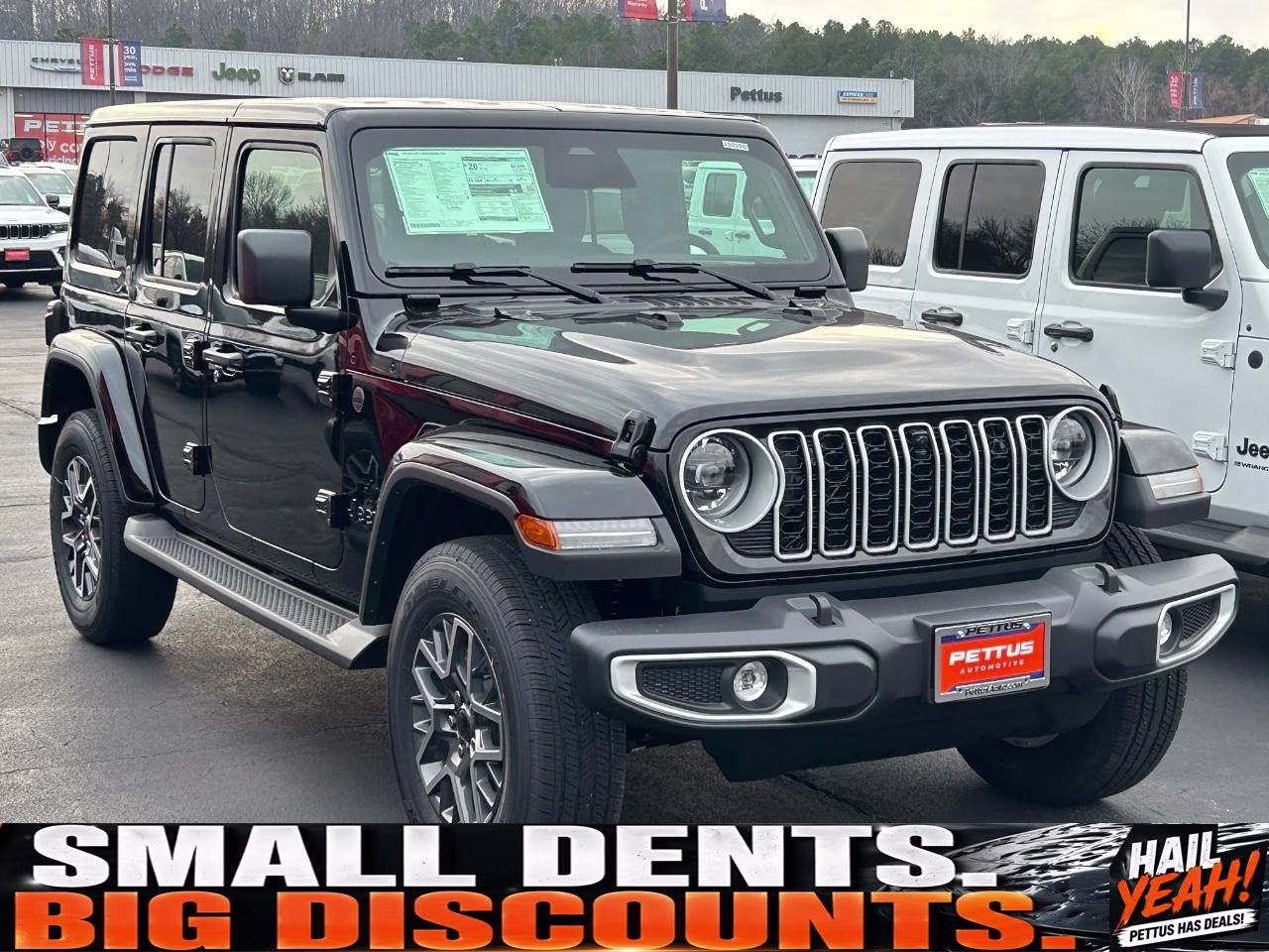 2026 Black Clearcoat Jeep Wrangler Sahara 4X4 SUV