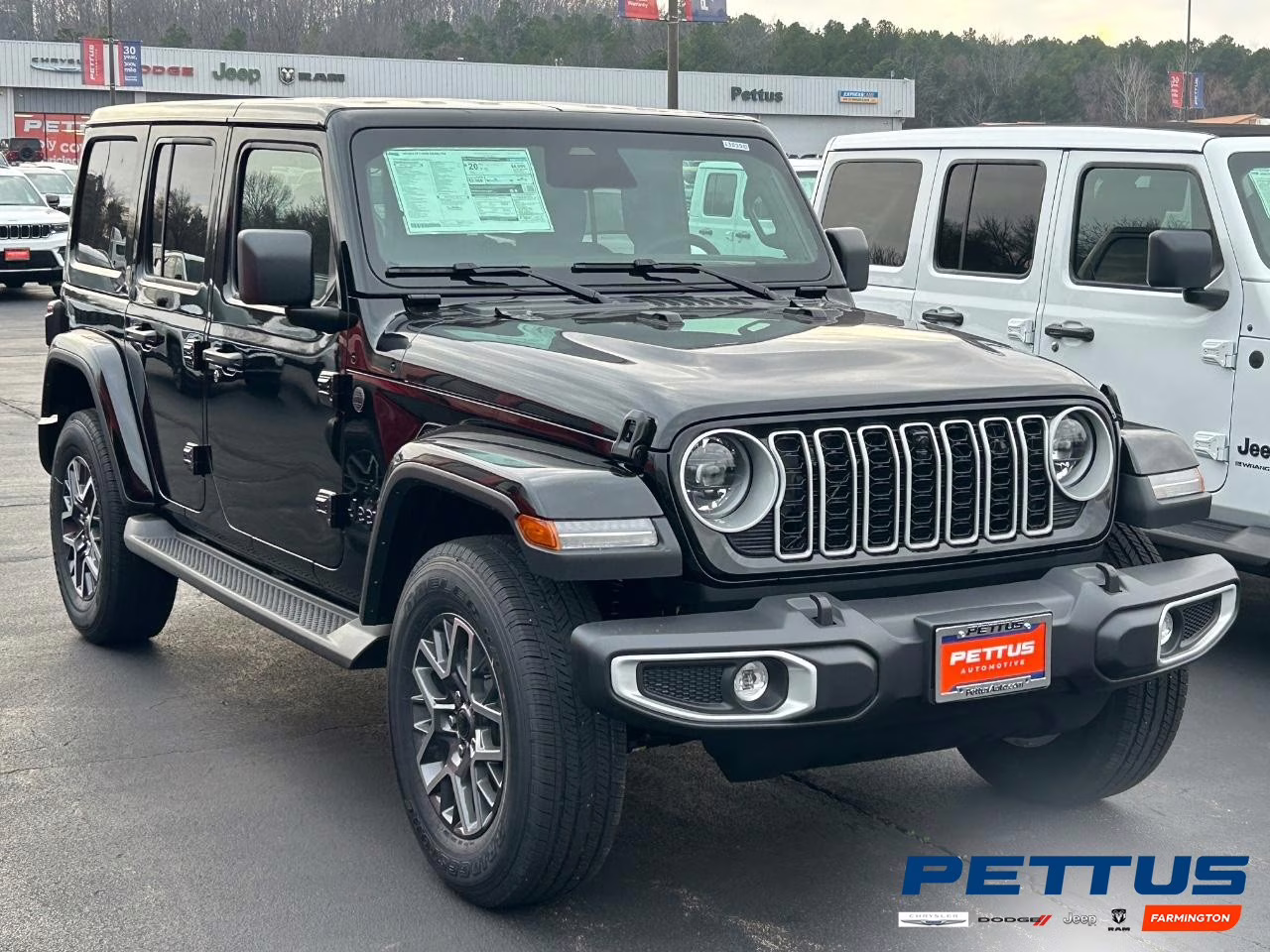 2026 Black Clearcoat Jeep Wrangler Sahara 4X4 SUV