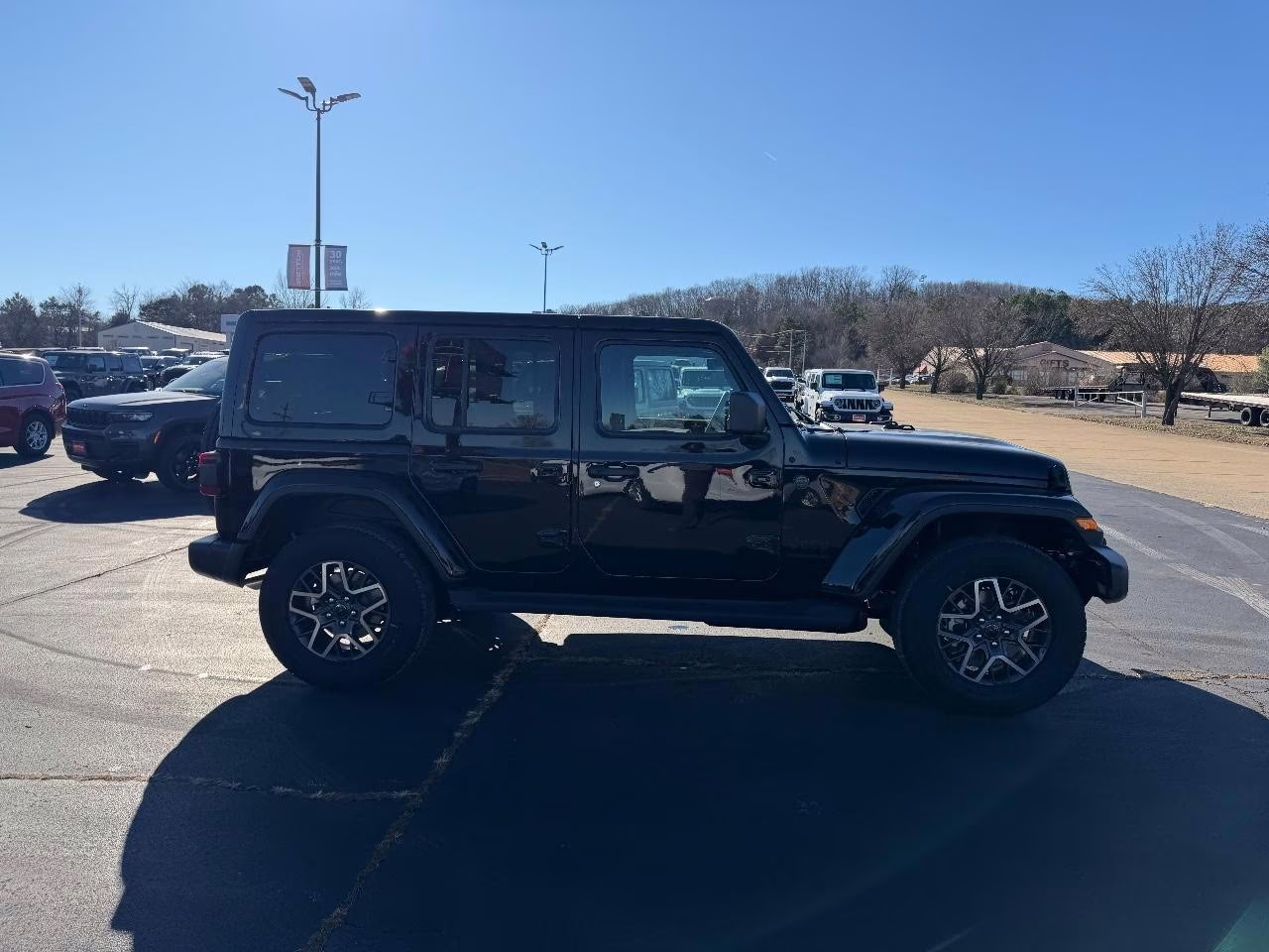 2026 Black Clearcoat Jeep Wrangler Sahara 4X4 SUV
