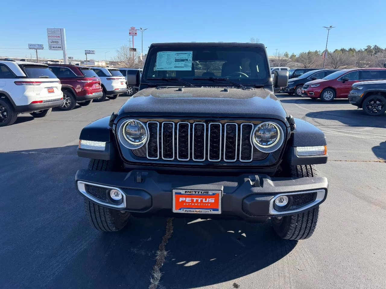 2026 Black Clearcoat Jeep Wrangler Sahara 4X4 SUV