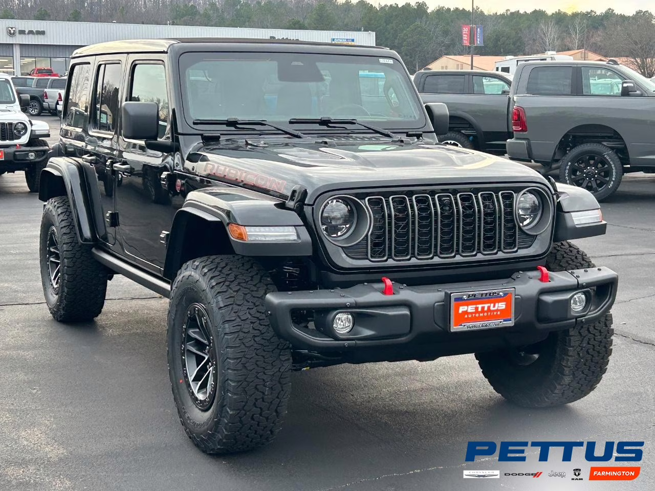 2026 Black Clearcoat Jeep Wrangler Rubicon X 4X4 SUV