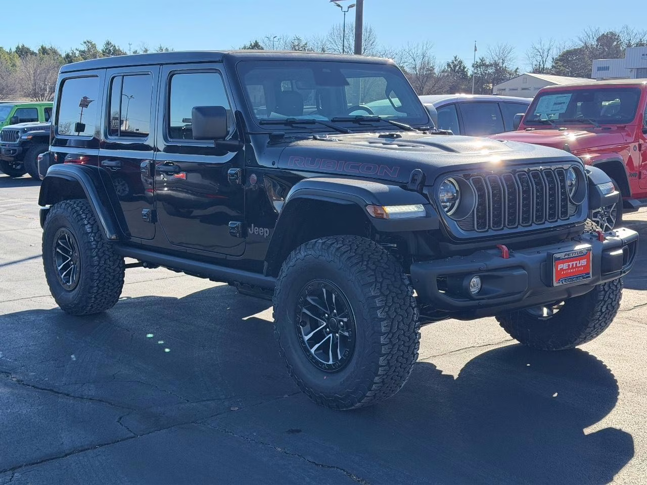 2026 Black Clearcoat Jeep Wrangler Rubicon X 4X4 SUV