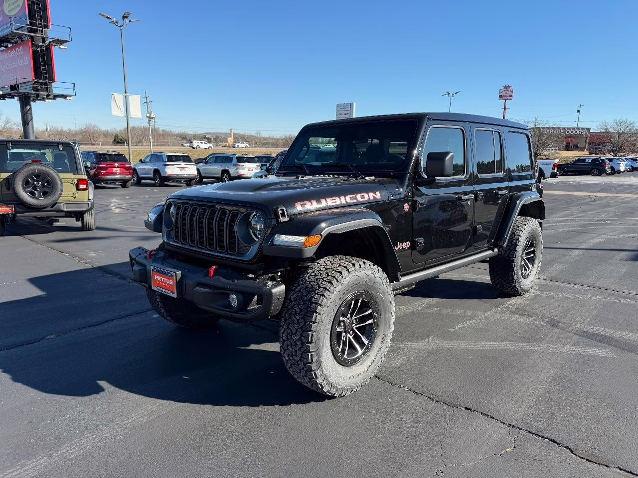 2026 Black Clearcoat Jeep Wrangler Rubicon X 4X4 SUV