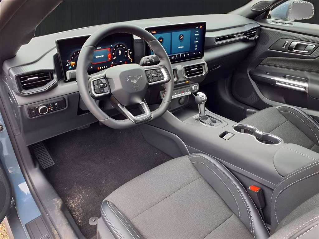 2026 Vapor Blue Ford Mustang EcoBoost RWD Coupe