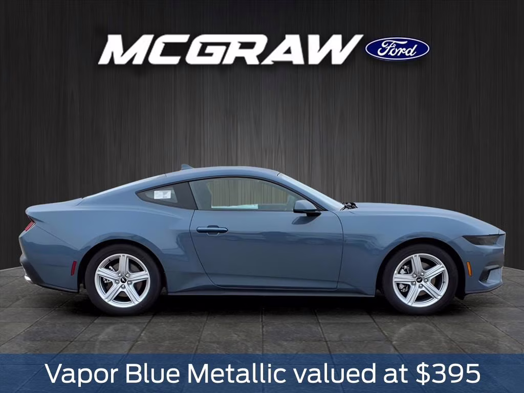 2026 Vapor Blue Ford Mustang EcoBoost RWD Coupe