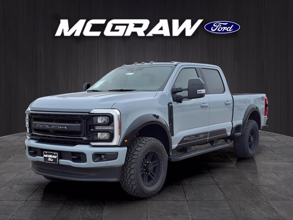 2026 Glacier Gray Metallic Tri-Coat Ford Super Duty F-250 SRW LARIAT 4X4 Truck