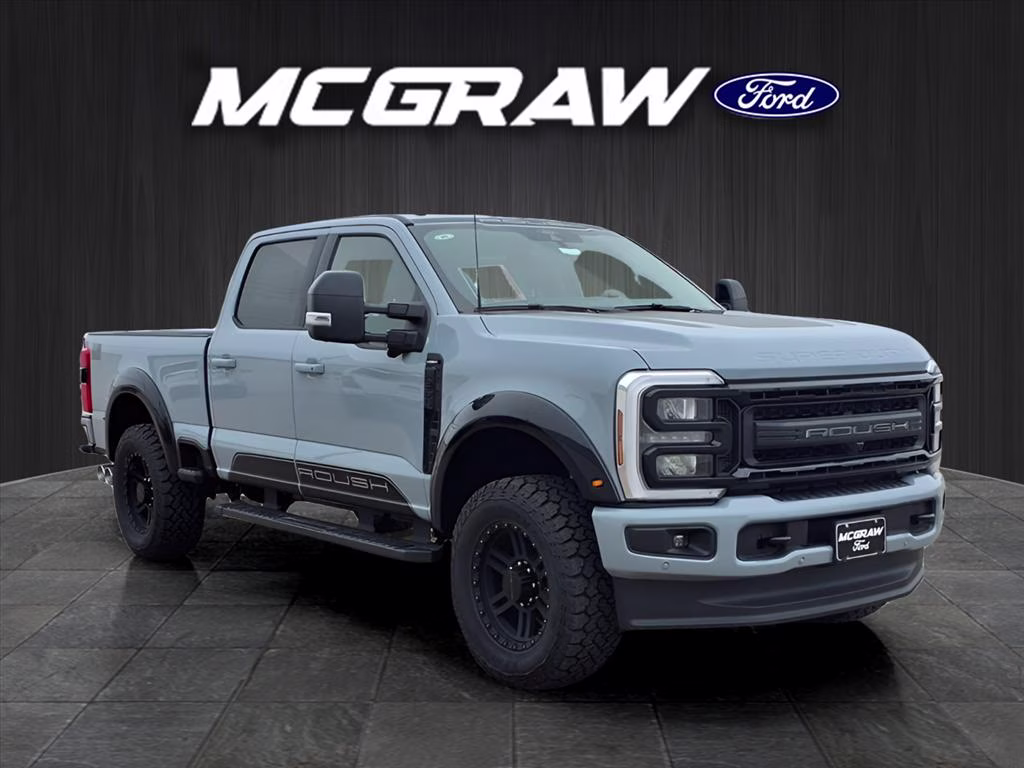 2026 Glacier Gray Metallic Tri-Coat Ford Super Duty F-250 SRW LARIAT 4X4 Truck