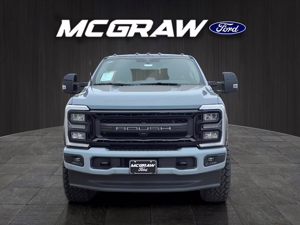 2026 Gray Metallic Ford Super Duty F-250 SRW ROUSH 4X4 Truck