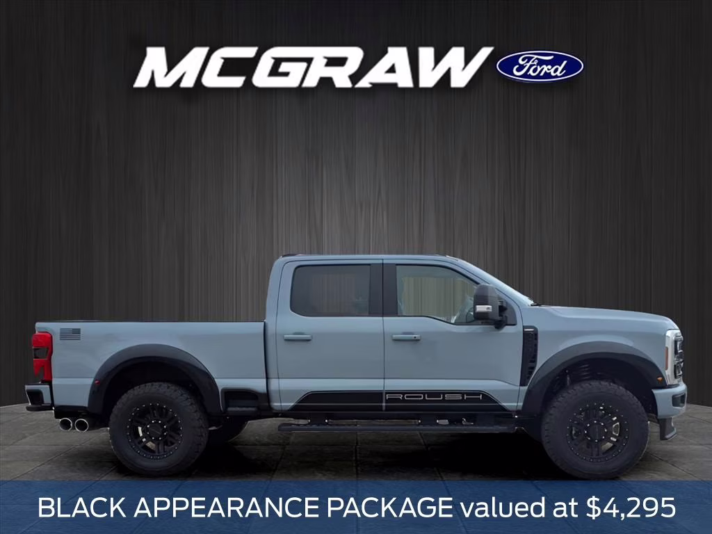2026 Gray Metallic Ford Super Duty F-250 SRW ROUSH 4X4 Truck