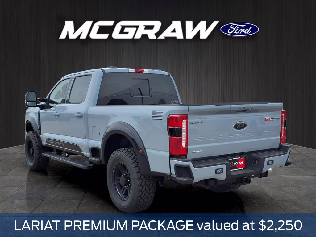 2026 Gray Metallic Ford Super Duty F-250 SRW ROUSH 4X4 Truck