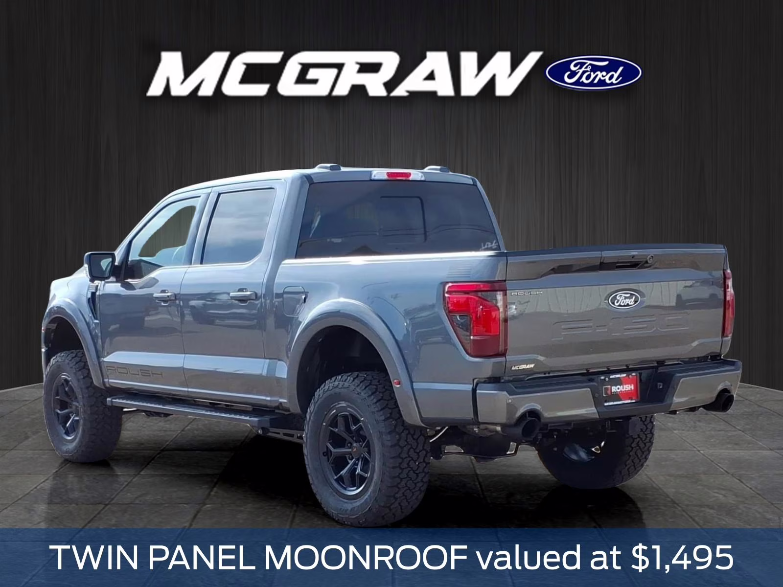 2025 Gray Metallic Ford F-150 Roush RT6-F150 4X4 Truck