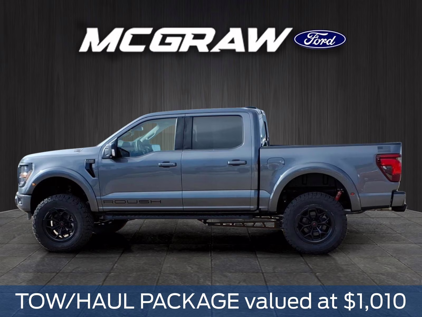 2025 Gray Metallic Ford F-150 Roush RT6-F150 4X4 Truck