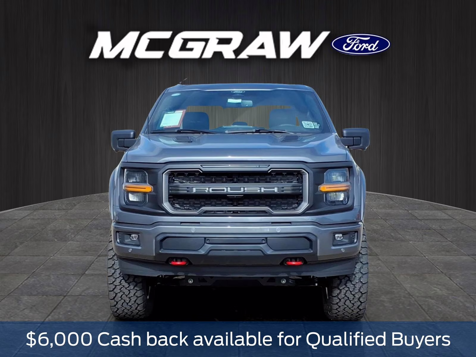 2025 Gray Metallic Ford F-150 Roush RT6-F150 4X4 Truck