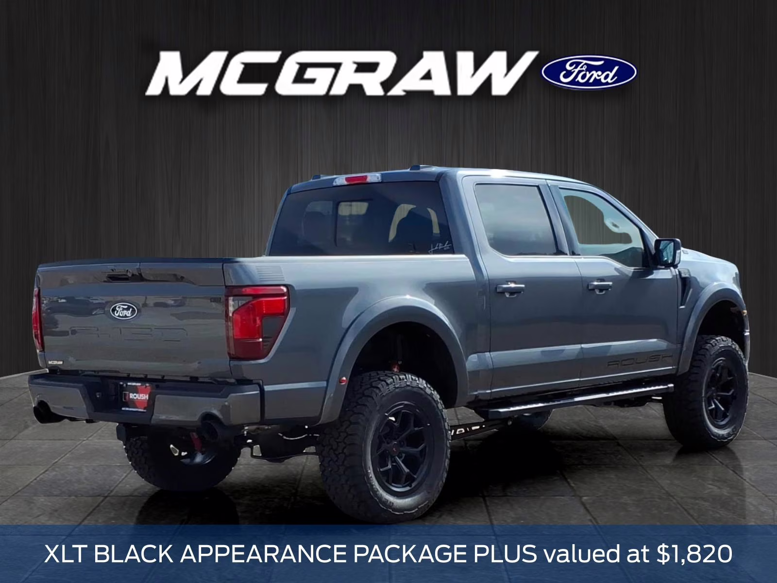 2025 Gray Metallic Ford F-150 Roush RT6-F150 4X4 Truck