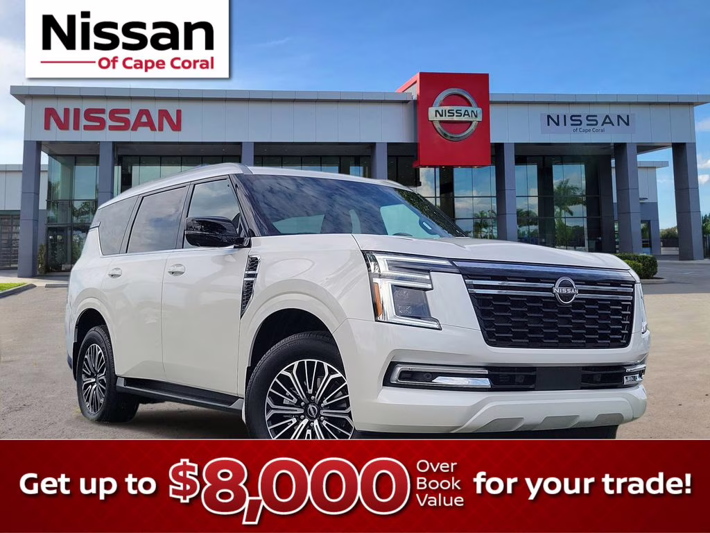 2026 Aspen White Tricoat Nissan Armada SL RWD SUV