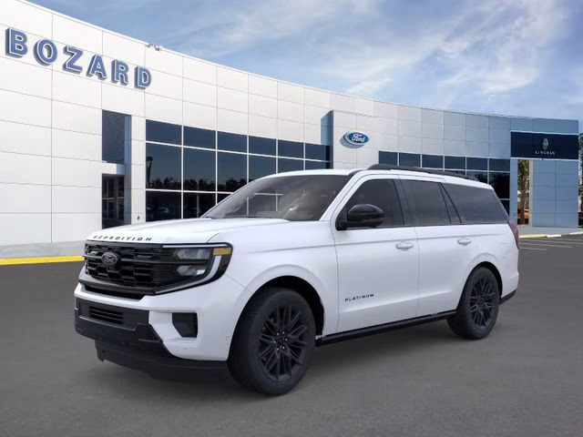2026 Star White Metallic Tri-Coat Ford Expedition Platinum 4X4 SUV