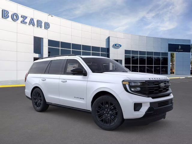 2026 Star White Metallic Tri-Coat Ford Expedition Platinum 4X4 SUV
