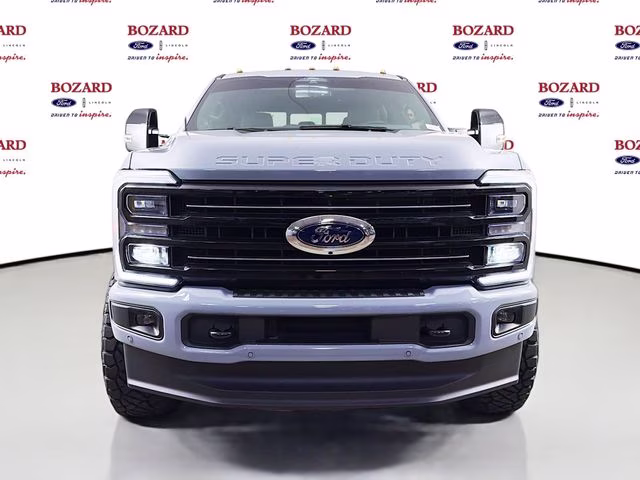 2026 Glacier Gray Metallic Tri-Coat Ford Super Duty F-250 SRW Platinum Bozard Built 4X4 Truck