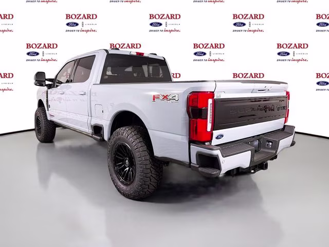 2026 Glacier Gray Metallic Tri-Coat Ford Super Duty F-250 SRW Platinum Bozard Built 4X4 Truck