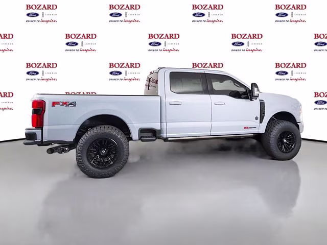 2026 Glacier Gray Metallic Tri-Coat Ford Super Duty F-250 SRW Platinum Bozard Built 4X4 Truck