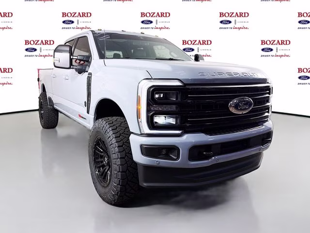2026 Glacier Gray Metallic Tri-Coat Ford Super Duty F-250 SRW Platinum 4X4 Truck