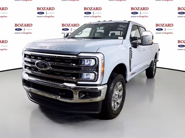 2026 Glacier Gray Metallic TriCoat Ford Super Duty F-350 SRW King Ranch 4X4 Truck