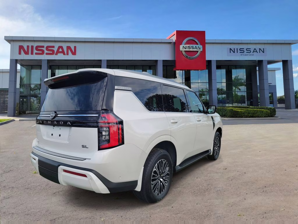2026 Aspen White Tricoat Nissan Armada SL RWD SUV