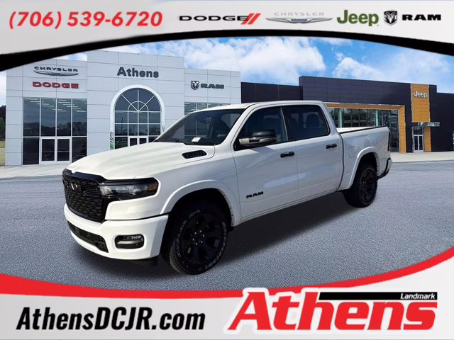 2026 Bright White Clearcoat Ram 1500 Big Horn 4X4 Truck