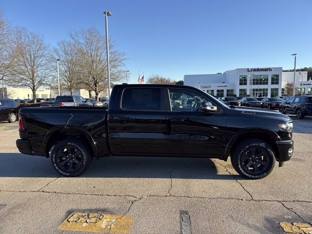 2026 Diamond Black Crystal Pearlcoat Ram 1500 Big Horn 4X4 Truck