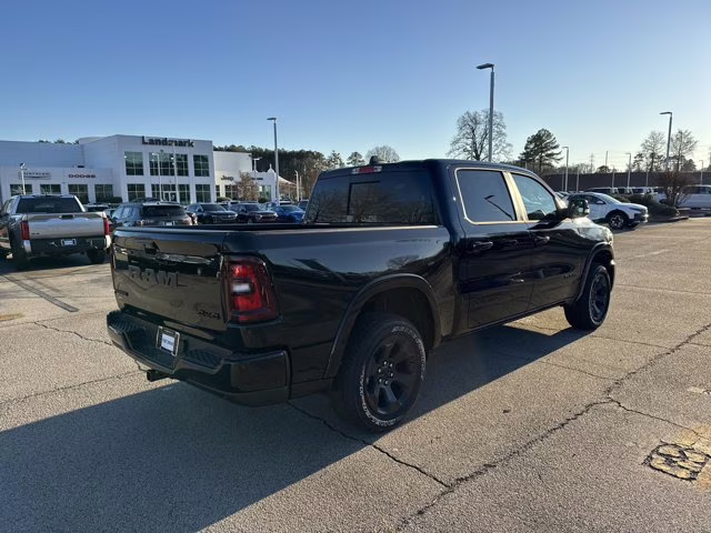 2026 Diamond Black Crystal Pearlcoat Ram 1500 Big Horn 4X4 Truck