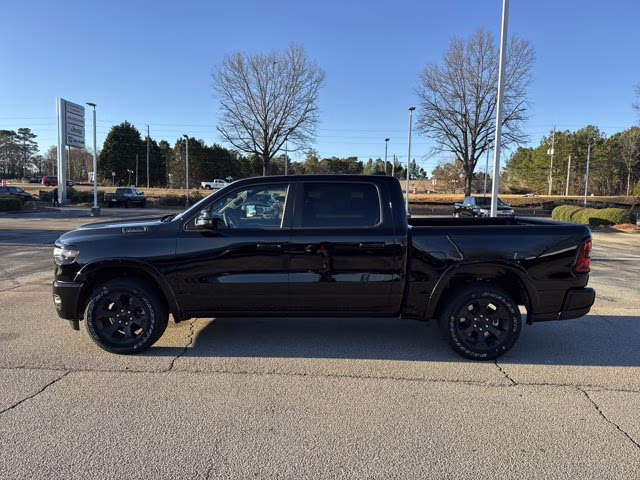 2026 Diamond Black Crystal Pearlcoat Ram 1500 Big Horn 4X4 Truck