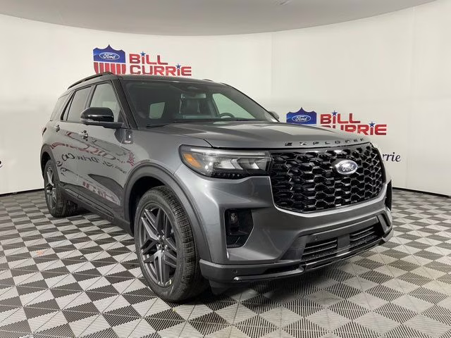 2026 Gray Metallic Ford Explorer ST-Line RWD SUV