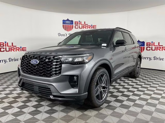 2026 Gray Metallic Ford Explorer ST-Line RWD SUV