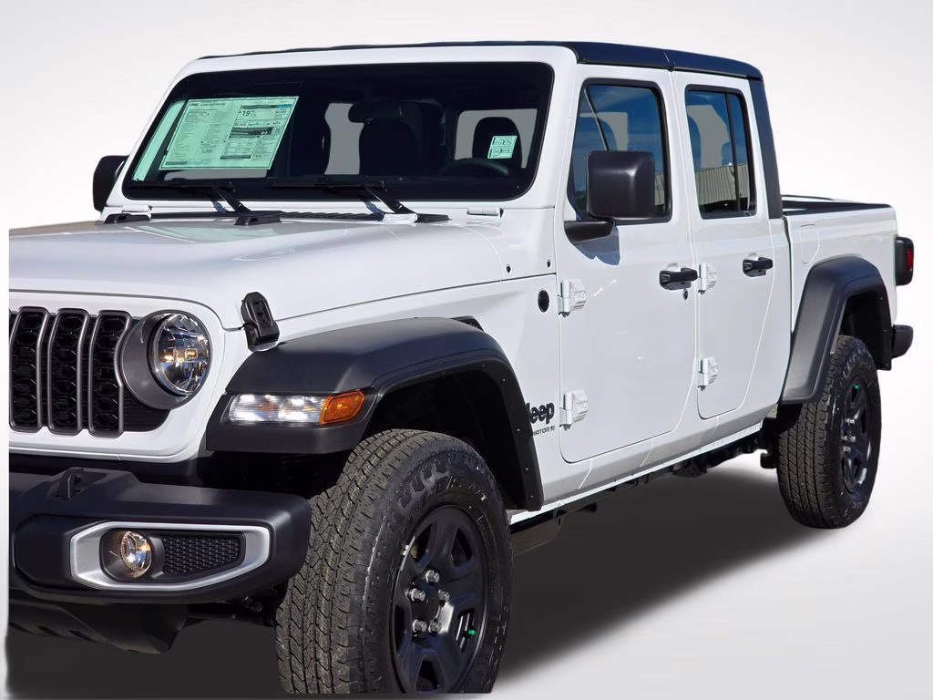 2026 Bright White Clearcoat Jeep Gladiator Sport 4X4 Truck