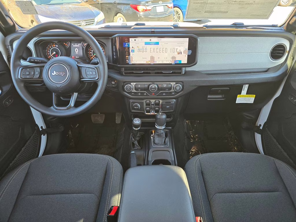 2026 Bright White Clearcoat Jeep Gladiator Sport 4X4 Truck