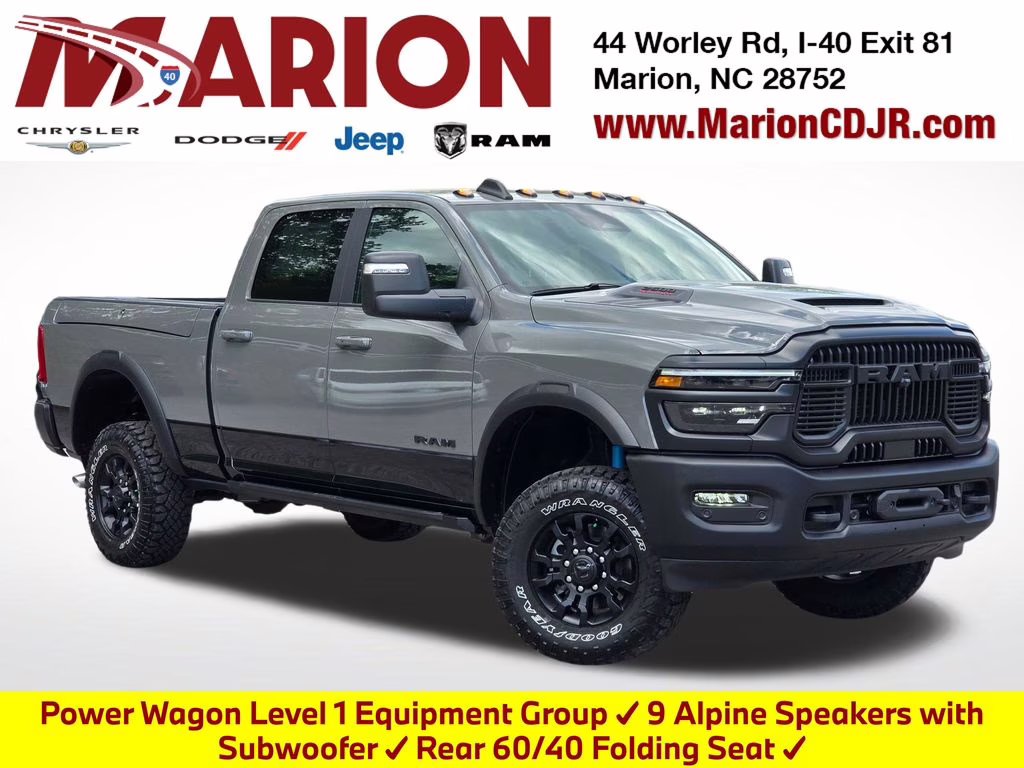 2026 Ceramic Gray Clearcoat Ram 2500 Power Wagon 4X4 Truck