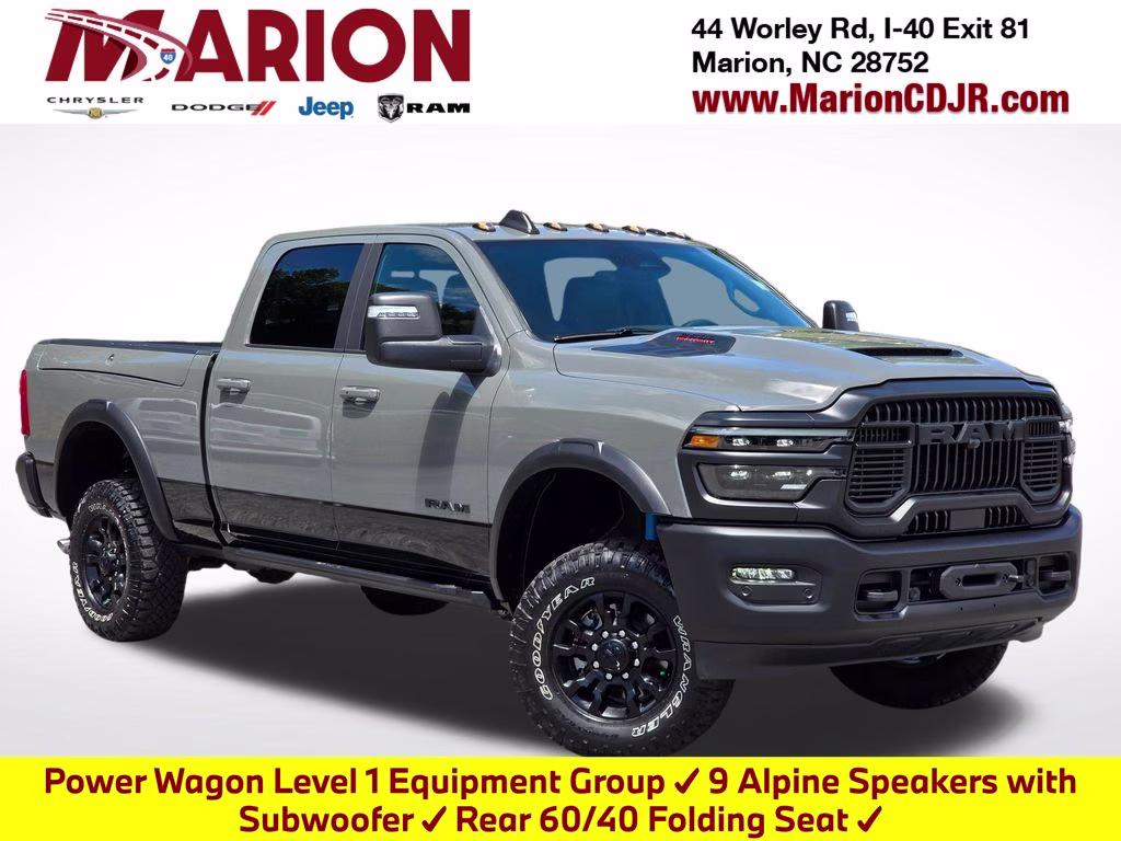 2026 Ceramic Gray Clearcoat Ram 2500 Power Wagon 4X4 Truck