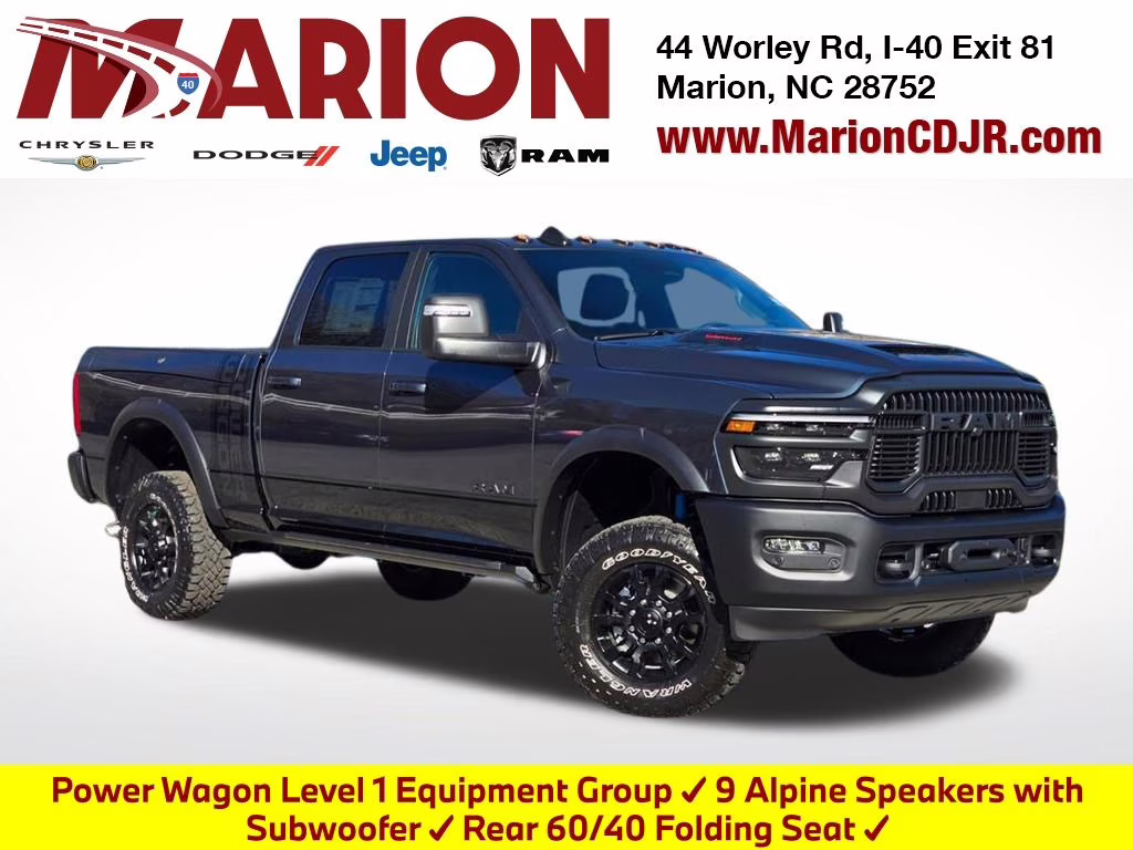 2026 Forged Blue Metallic Ram 2500 Power Wagon 4X4 Truck