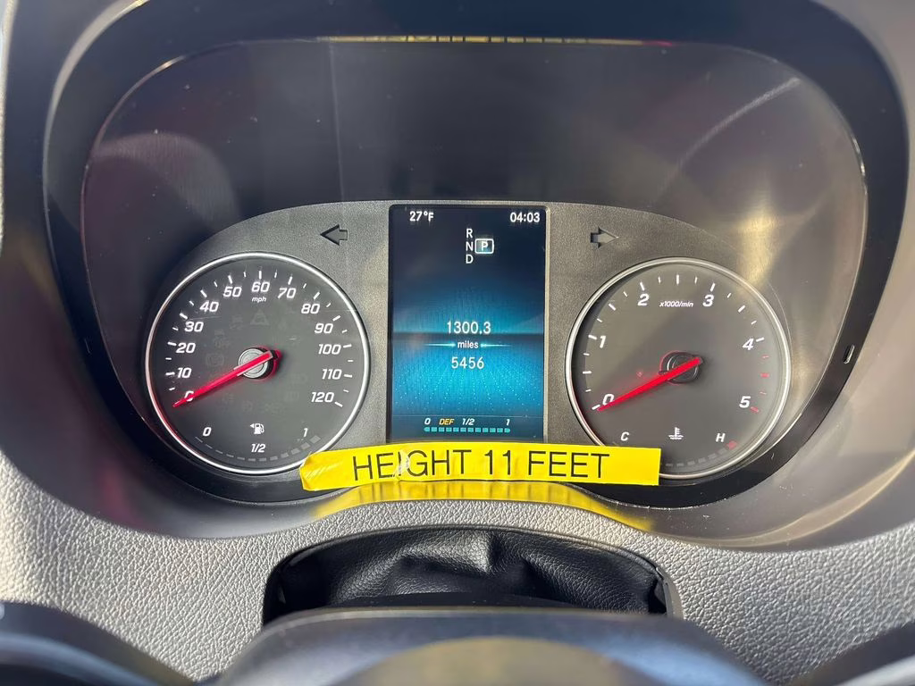 2022 White Mercedes-Benz Sprinter 4500 Extended Cargo Van 170 in. WB RWD Van