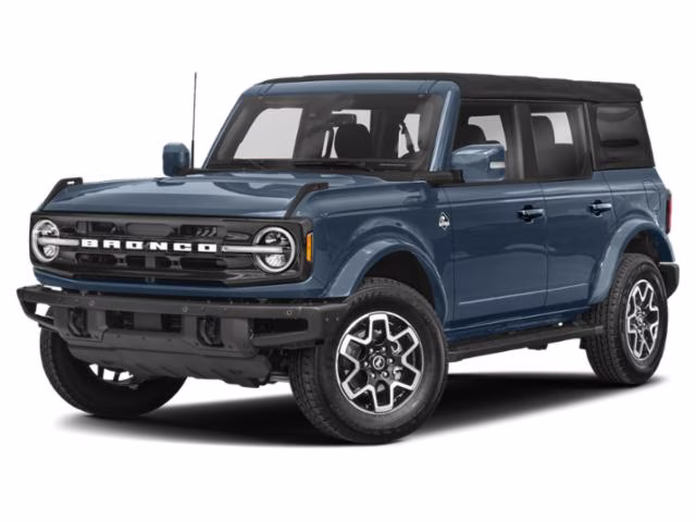 2023 Blue Ford Bronco Outer Banks 4X4 Crossover