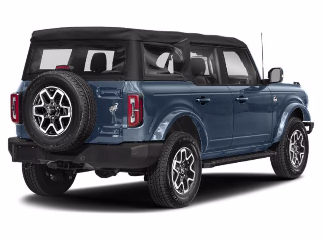 2023 Blue Ford Bronco Outer Banks 4X4 Crossover