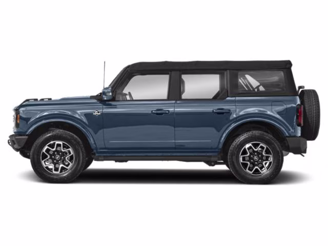 2023 Blue Ford Bronco Outer Banks 4X4 Crossover