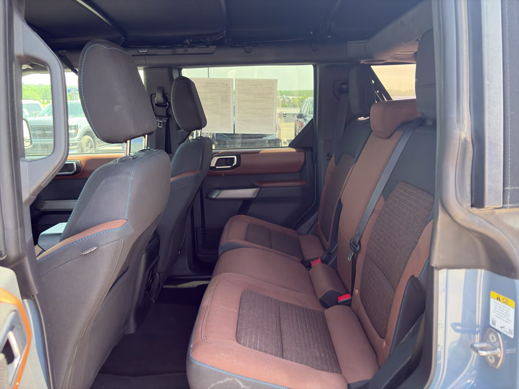 2023 Azure Gray Metallic Tri-Coat Ford Bronco Outer Banks 4X4 SUV