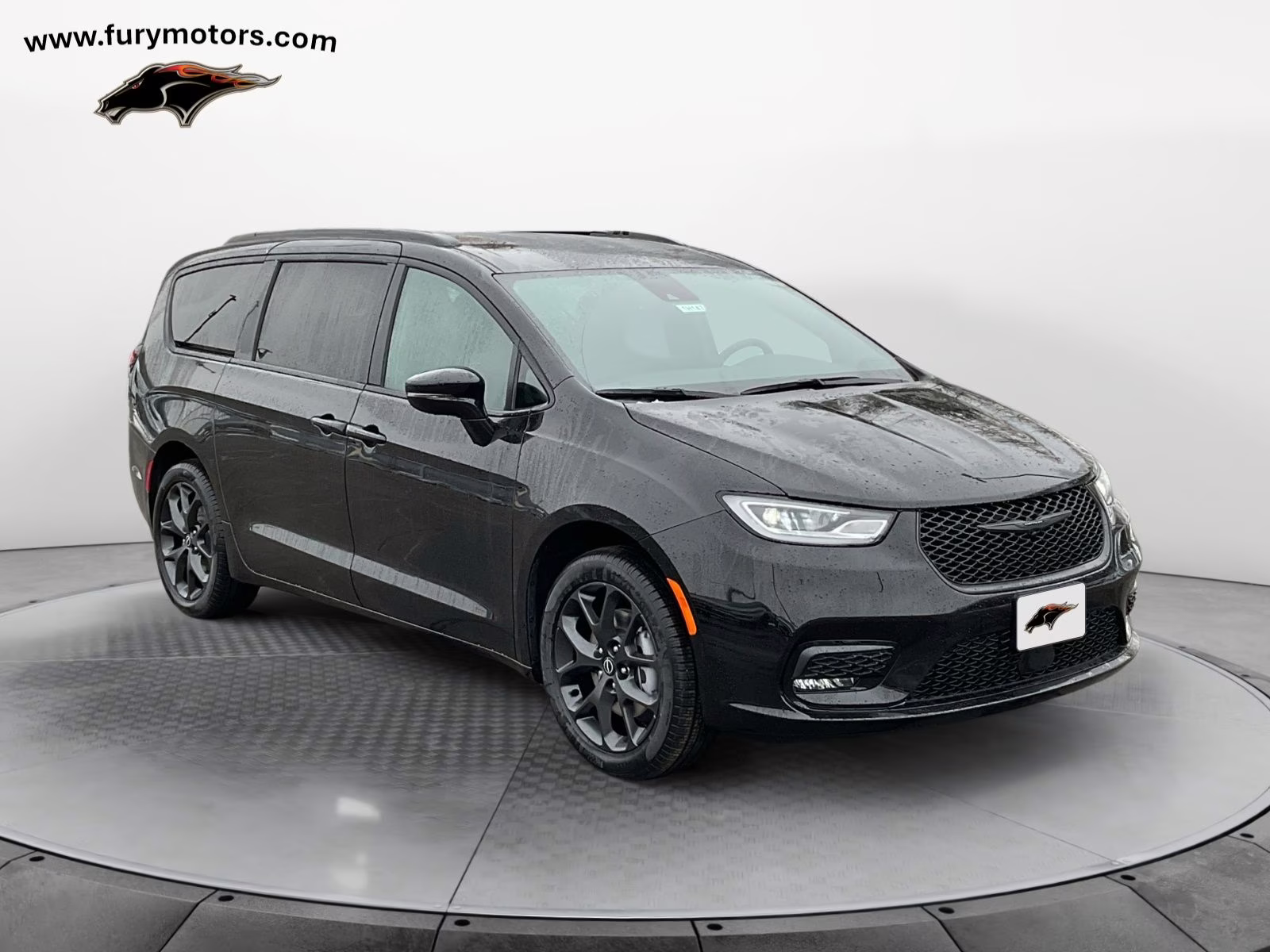 2026 Diamond Black Crystal Pearlcoat Chrysler Pacifica Select AWD Van