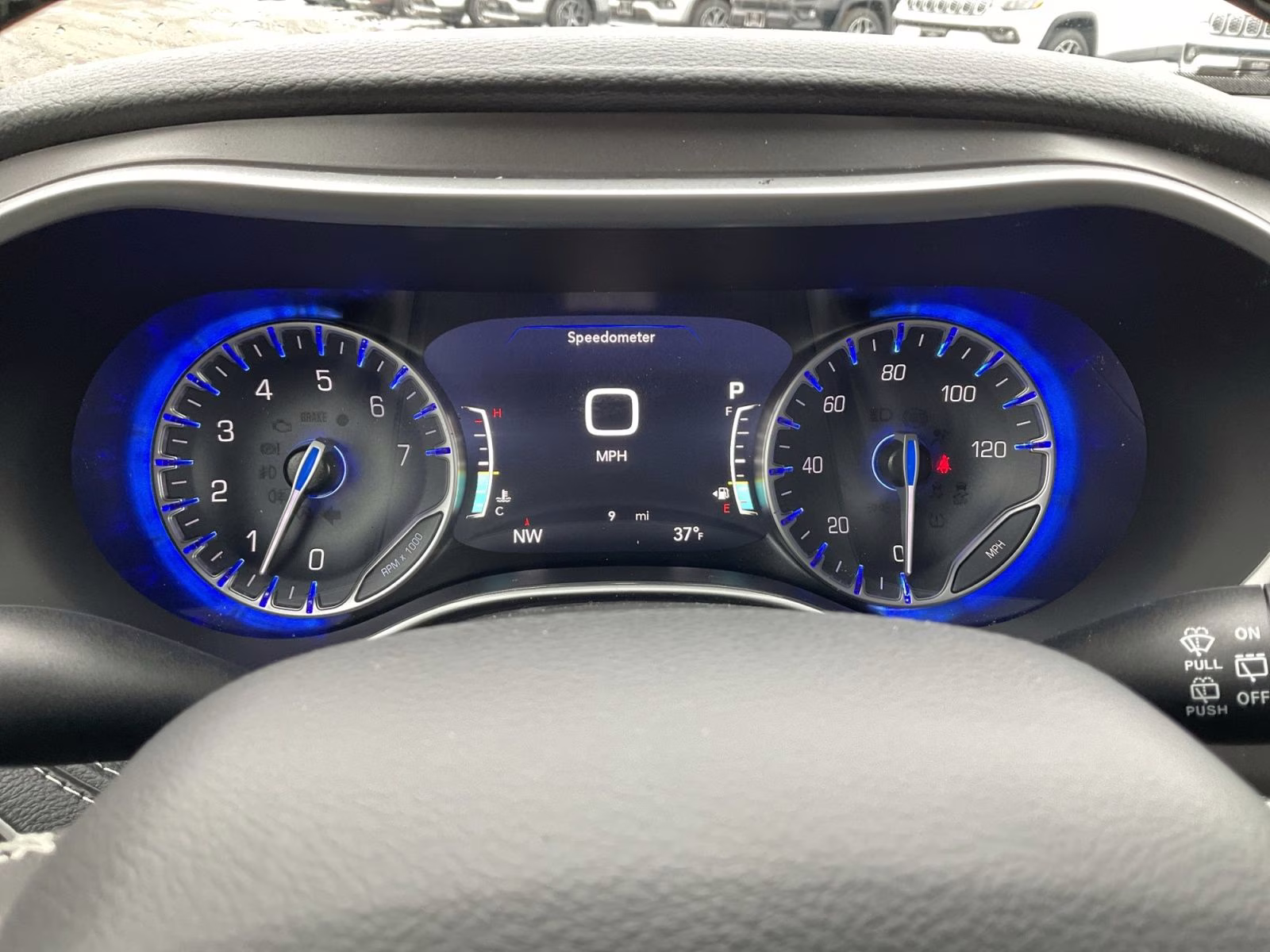 2026 Diamond Black Crystal Pearlcoat Chrysler Pacifica Select AWD Van